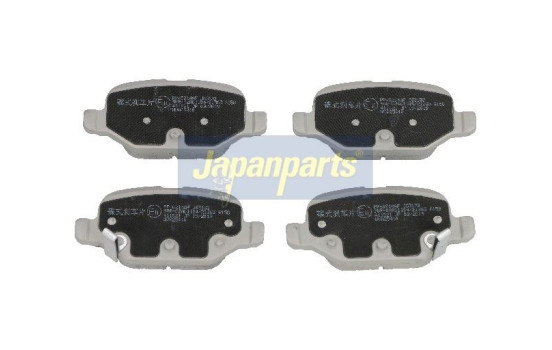 Brake Pad Set, disc brake PP-0214AF Japanparts