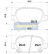 Brake Pad Set, disc brake PP-0214AF Japanparts, Thumbnail 2