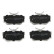 Brake Pad Set, disc brake PP-0301AF Japanparts