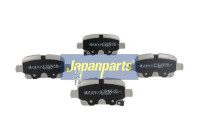 Brake Pad Set, disc brake PP-0400AF Japanparts