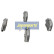 Brake Pad Set, disc brake PP-0400AF Japanparts, Thumbnail 3