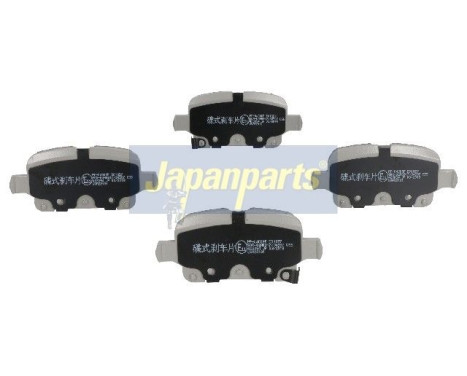 Brake Pad Set, disc brake PP-0400AF Japanparts