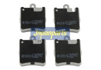 Brake Pad Set, disc brake PP-0504AF Japanparts