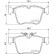 Brake Pad Set, disc brake PP-0507AF Japanparts, Thumbnail 2
