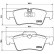 Brake Pad Set, disc brake PP-0515AF Japanparts, Thumbnail 2