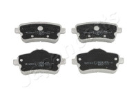 Brake Pad Set, disc brake PP-0526AF Japanparts