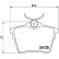 Brake Pad Set, disc brake PP-0606AF Japanparts