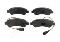 Brake Pad Set, disc brake PP-0609AF Japanparts