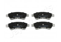 Brake Pad Set, disc brake PP-0610AF Japanparts