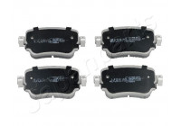 Brake Pad Set, disc brake PP-0900AF Japanparts
