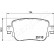 Brake Pad Set, disc brake PP-0900AF Japanparts, Thumbnail 2