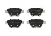 Brake Pad Set, disc brake PP-0902AF Japanparts