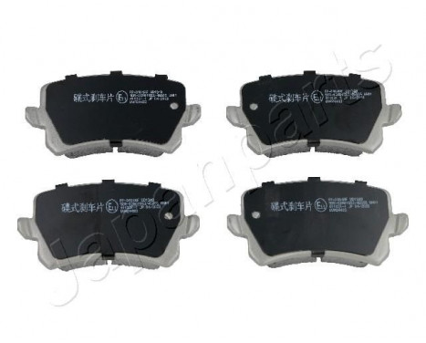 Brake Pad Set, disc brake PP-0904AF Japanparts