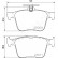 Brake Pad Set, disc brake PP-0906AF Japanparts, Thumbnail 2