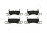 Brake Pad Set, disc brake PP-0925AF Japanparts