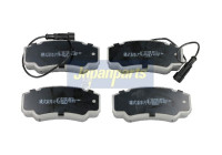 Brake Pad Set, disc brake PP-101AF Japanparts