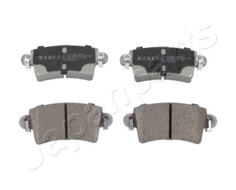 Brake Pad Set, disc brake PP-102AF Japanparts