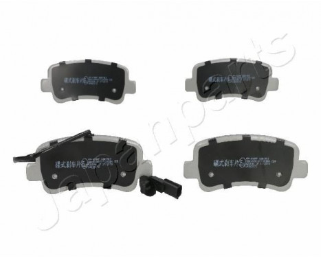 Brake Pad Set, disc brake PP-108AF Japanparts