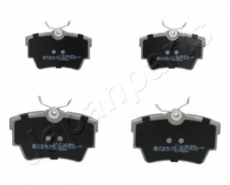 Brake Pad Set, disc brake PP-109AF Japanparts