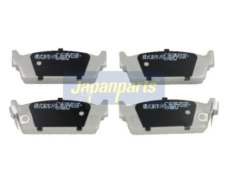 Brake Pad Set, disc brake PP-124AF Japanparts