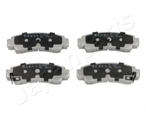 Brake Pad Set, disc brake PP-125AF Japanparts