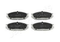 Brake Pad Set, disc brake PP-136AF Japanparts