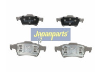 Brake Pad Set, disc brake PP-138AF Japanparts