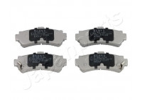 Brake Pad Set, disc brake PP-196AF Japanparts
