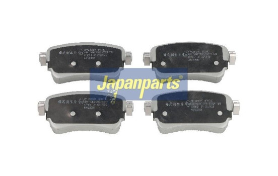 Brake Pad Set, disc brake PP-2004AF Japanparts