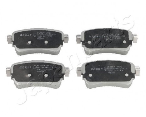 Brake Pad Set, disc brake PP-2004AF Japanparts