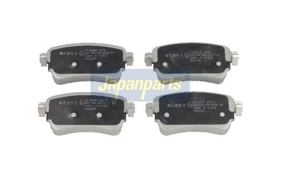 Brake Pad Set, disc brake PP-2004AF Japanparts