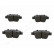 Brake Pad Set, disc brake PP-200AF Japanparts, Thumbnail 2