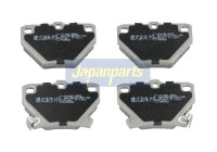 Brake Pad Set, disc brake PP-203AF Japanparts