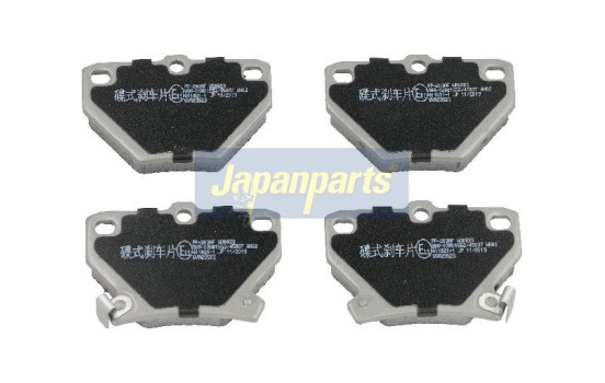 Brake Pad Set, disc brake PP-203AF Japanparts