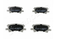 Brake Pad Set, disc brake PP-211AF Japanparts