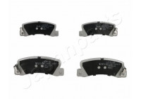Brake Pad Set, disc brake PP-213AF Japanparts