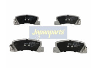 Brake Pad Set, disc brake PP-213AF Japanparts