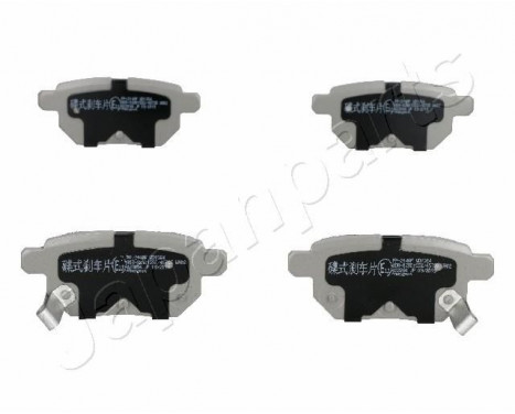 Brake Pad Set, disc brake PP-214AF Japanparts