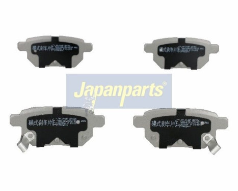 Brake Pad Set, disc brake PP-214AF Japanparts