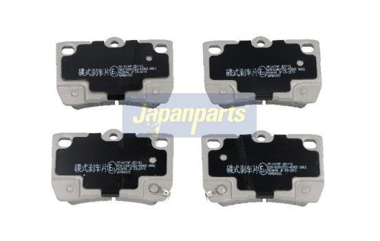 Brake Pad Set, disc brake PP-217AF Japanparts