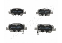 Brake Pad Set, disc brake PP-220AF Japanparts