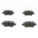 Brake Pad Set, disc brake PP-220AF Japanparts, Thumbnail 2