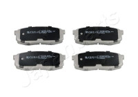 Brake Pad Set, disc brake PP-221AF Japanparts