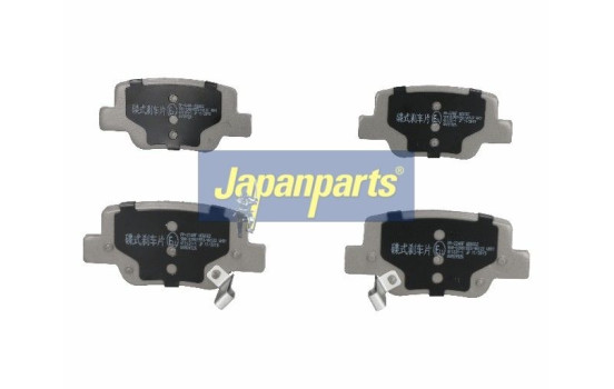 Brake Pad Set, disc brake PP-224AF Japanparts
