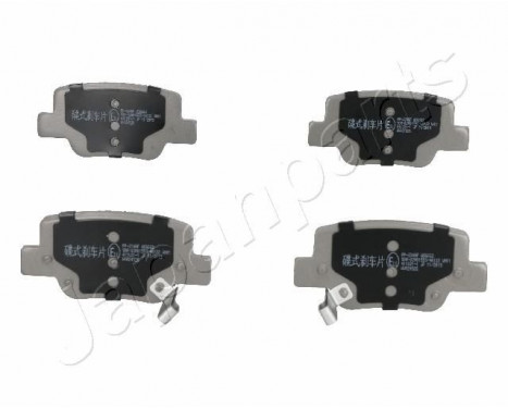 Brake Pad Set, disc brake PP-224AF Japanparts