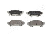 Brake Pad Set, disc brake PP-228AF Japanparts