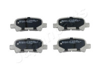 Brake Pad Set, disc brake PP-229AF Japanparts