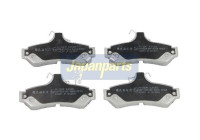 Brake Pad Set, disc brake PP-230AF Japanparts