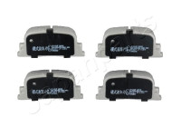 Brake Pad Set, disc brake PP-231AF Japanparts