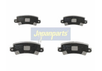 Brake Pad Set, disc brake PP-257AF Japanparts